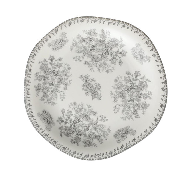 Luzerne Lancaster Gray Plate 10 1/2 In By Luzerne (Case Of 24